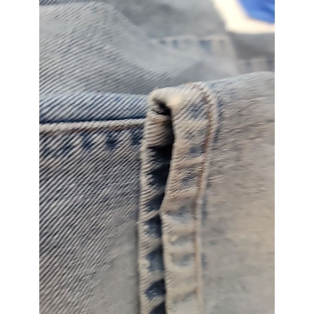 Guess Jeans Men's Size 28 Blue Button Fly  USA Demin Vintage T71 - Picture 16 of 16